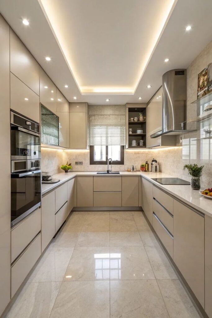 U shape Kitchen 1