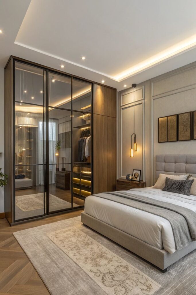 mirror wardrobe